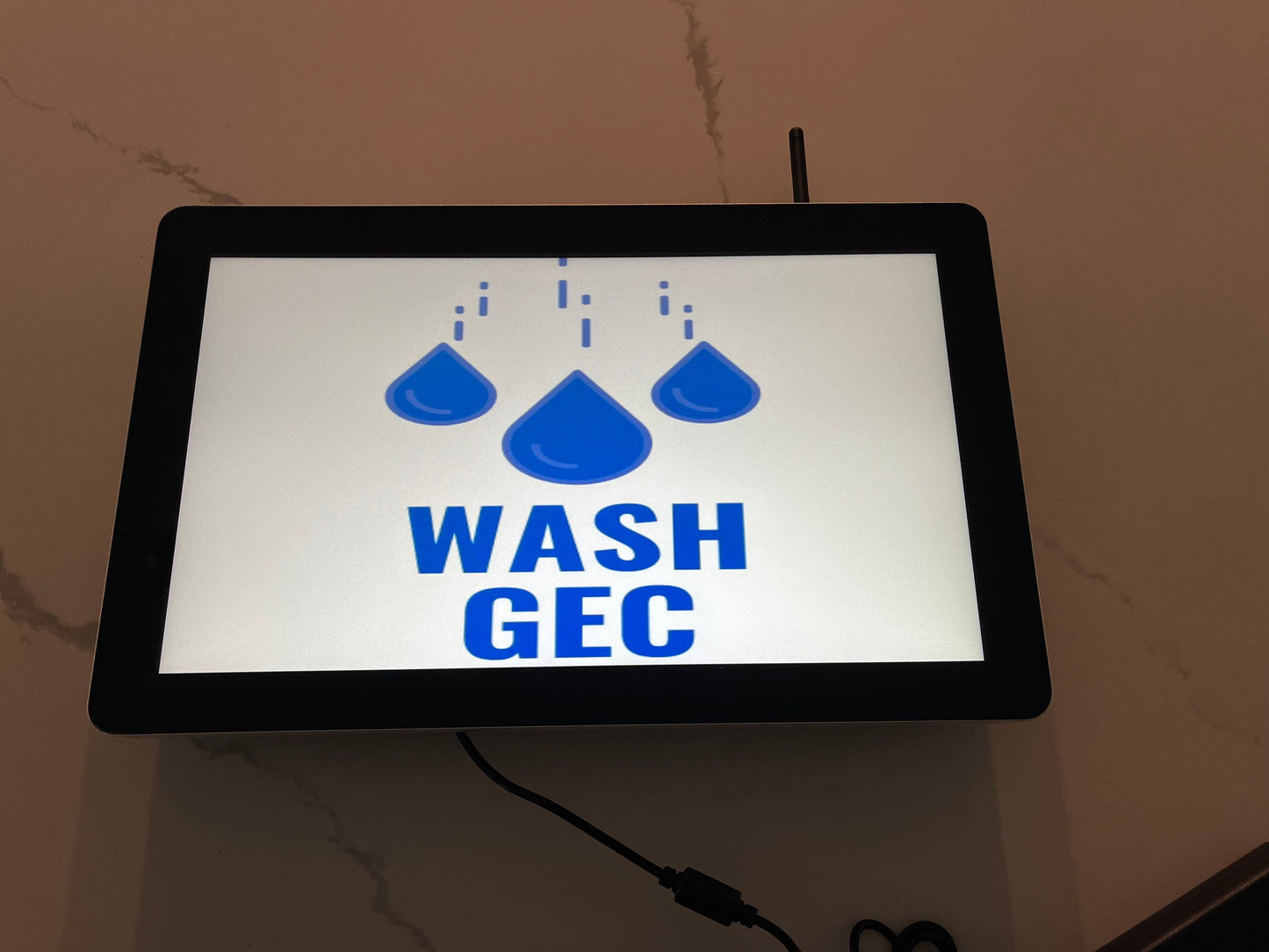 Wash GEC Testing Tablet Wash GEC 